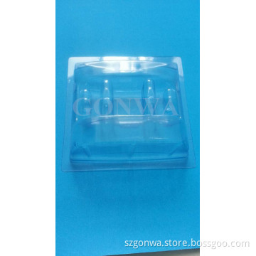 Clear Hanger Plastic Tray for LED Lights with Special Design